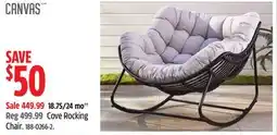 Canadian Tire Canvas Cove Rocking Chair offer