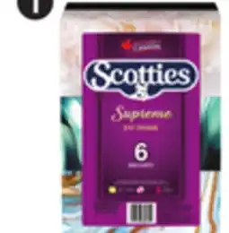 Canadian Tire Scotties Supreme 3-Ply Facial Tissue offer