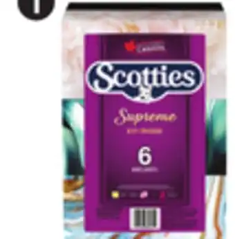 Canadian Tire Scotties Supreme 3-Ply Facial Tissue offer