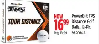 Canadian Tire PowerBilt TPS Distance Golf Balls offer