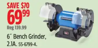 Canadian Tire Mastercraft 6˝ Bench Grinder offer