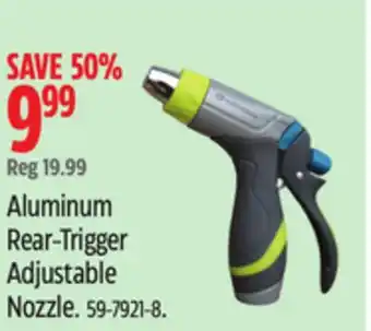 Canadian Tire Aluminum Rear-Trigger Adjustable Nozzle offer