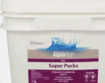 Canadian Tire Aquarius Premium Stabilized Chlorine 3˝ Pucks, 7kg offer