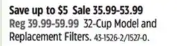Canadian Tire Zerowater 32-Cup Model and Replacement Filters offer