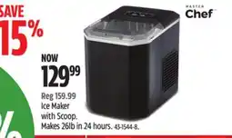 Canadian Tire Master chef Ice Maker with Scoop offer