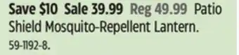 Canadian Tire Thermacell Patio Shield Mosquito-Repellent Lantern offer