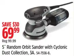 Canadian Tire 5˝ Random Orbit Sander with Cyclonic Dust Collection offer