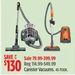 Canadian Tire Canister Vacuums offer