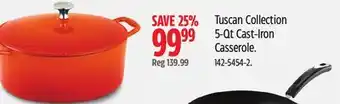 Canadian Tire Lagostina Tuscan Collection 5-Qt Cast-Iron Casserole offer
