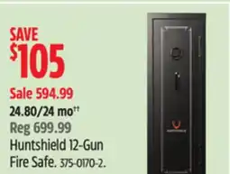 Canadian Tire Huntshield 12-Gun Fire Safe offer