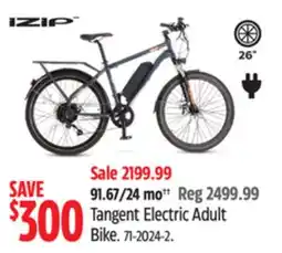 Canadian Tire iZip Tangent Electric Adult Bike offer