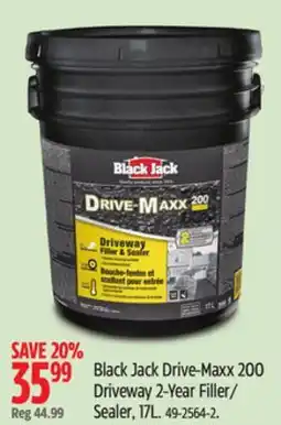Canadian Tire Black Jack Drive-Maxx 200 Driveway 2-Year Filler/ Sealer, 17L offer
