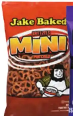 Giant Tiger Jake Baked pretzels offer