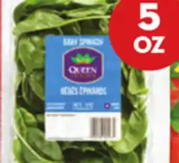 Giant Tiger 5 oz baby spinach offer