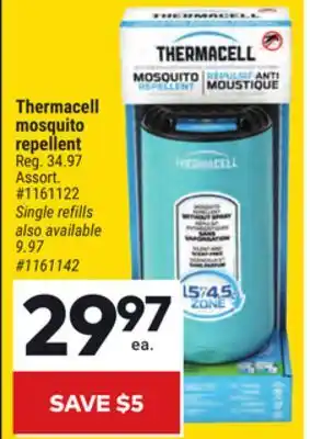 Giant Tiger Thermacell mosquito repellent offer