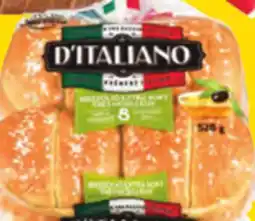 Giant Tiger D'Italiano buns offer