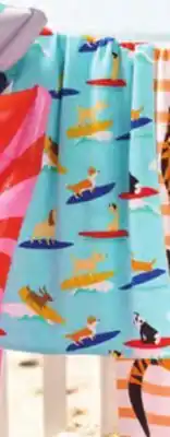 Giant Tiger Novelty or printed beach towel offer