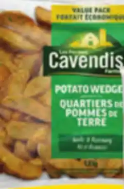 Giant Tiger Cavendish Farms potato wedges or onion rings offer