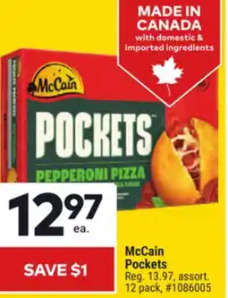 Giant Tiger McCain Pockets offer