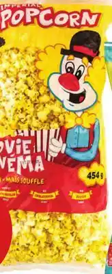 Giant Tiger Imperial popcorn offer
