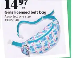 Giant Tiger Girls licensed belt bag offer