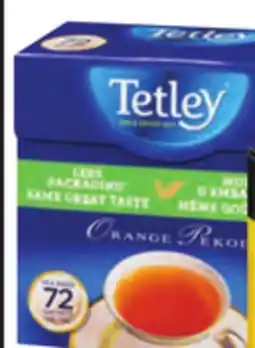 Giant Tiger Tetley tea offer