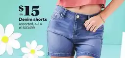 Giant Tiger Denim shorts offer