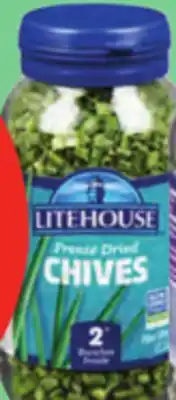 Giant Tiger Litehouse herbs offer