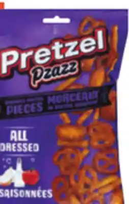 Giant Tiger Pretzel Pzazz pretzels offer