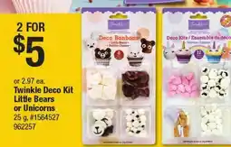Giant Tiger Twinkle Deco Kit Little Bears or Unicorns offer
