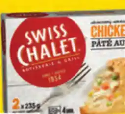 Giant Tiger Swiss Chalet pot pies offer