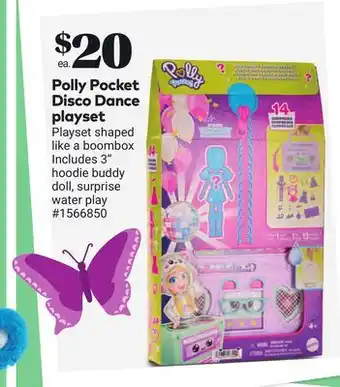 Giant Tiger Polly Pocket Disco Dance playset offer