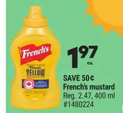 Giant Tiger French's mustard offer