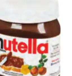 Giant Tiger Nutella hazelnut spread offer