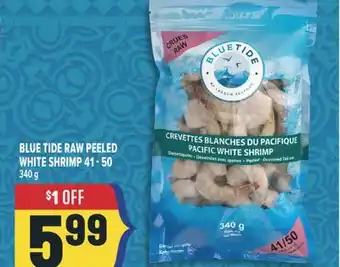 Marché Adonis BLUE TIDE RAW PEELED WHITE SHRIMP 41-50 offer