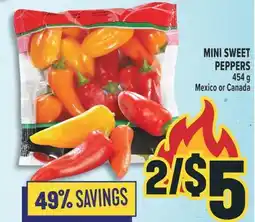 Marché Adonis MINI SWEET PEPPERS offer