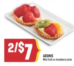 Marché Adonis ADONIS Mini fruit or strawberry tarts offer