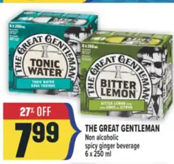 Marché Adonis THE GREAT GENTLEMAN Non alcoholic spicy ginger beverage offer