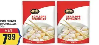 Marché Adonis ROYAL HARBOUR 80/120 SCALLOPS offer