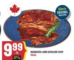Marché Adonis MARINATED LAMB SHOULDER CHOP HALAL offer