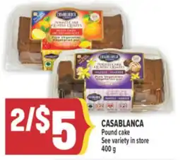 Marché Adonis CASABLANCA Pound cake offer