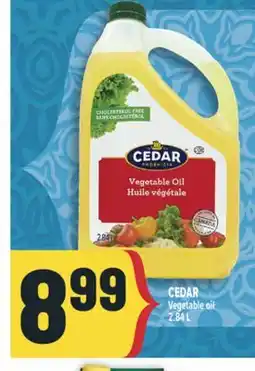 Marché Adonis CEDAR Vegetable oil offer
