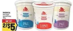 Marché Adonis PHOENICIA Plain yogurt offer