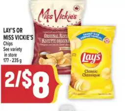 Marché Adonis LAY'S OR MISS VICKIE'S Chips offer