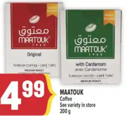 Marché Adonis MAATOUK Coffee offer