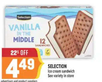 Marché Adonis SELECTION Ice cream sandwich offer
