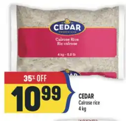 Marché Adonis CEDAR Calrose rice offer