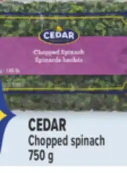 Marché Adonis CEDAR Chopped spinach offer