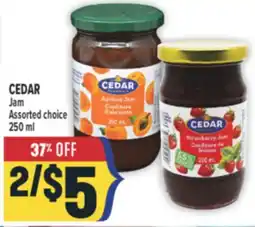 Marché Adonis CEDAR Jam offer