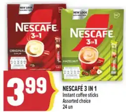 Marché Adonis NESCAFÉ 3 IN 1 Instant coffee sticks offer